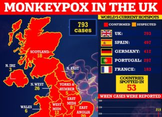 Gay and bisexual men WILL be offered monkeypox vaccine in targeted rollout – Daily Mail