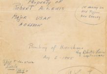 Heritage Auctions Offers Enola Gay Logbook – Fine Books & Collections Magazine