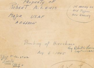 Heritage Auctions Offers Enola Gay Logbook – Fine Books & Collections Magazine