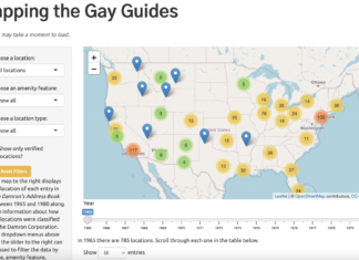 LGBTQ identities are being preserved through creative digital mapping sites – Mashable