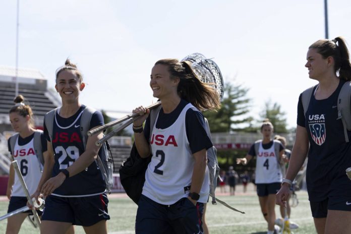 Liz Hogan playing with joy as openly gay goalkeeper for U.S