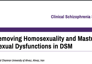Psych journal in revolt as it publishes paper saying masturbation and gay sex are harmful – Retraction Watch
