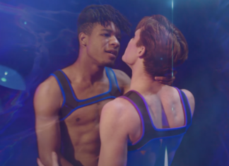 WATCH: Two college athletes get hot and bothered in the gay sports musical “Good Enough” – Queerty