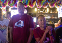 We went to Tight End Bar to hang out with Avs fans, bandwagoners and general Denverites for Game 4 – Denverite