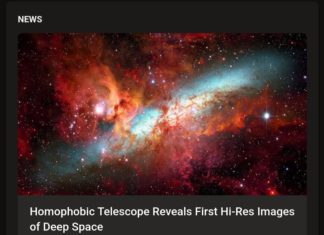 Anti-Gay Telescope Tyranny! – The American Conservative