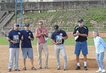 Chad Sperski, Ryan Volek honored at Freeport International Baseball Invitational old-timers game – TribLIVE
