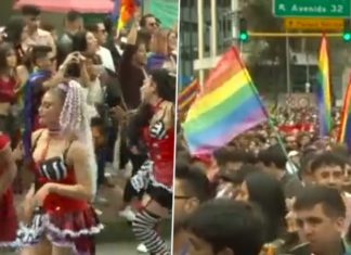 Colombia Gay Pride Parade: Thousands March With Rainbow Flags in Annual Gay Pride Parade in Bogota (Watch – LatestLY