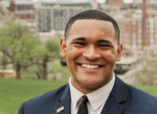 Gay Missouri candidate is “mad as hell” after vandal defaces his campaign banner with anti-gay slur – LGBTQ Nation