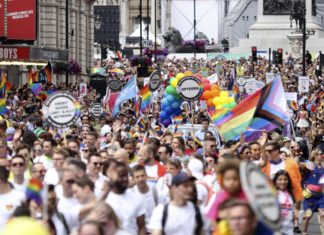 Pride parade returns in London on 50th anniversary – The Associated Press