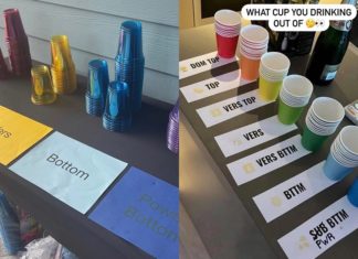 Twitter can’t decide whether these color-coded drinking cups at a gay party are fun or tacky – Queerty