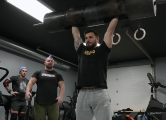Watch CrossFit Legend Mat Fraser Take on a Strongman Workout With Rob Kearney – Men’s Health