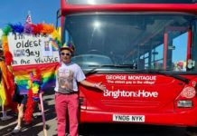 Brighton Pride honours ‘oldest gay in the village’ with special bus – The Independent