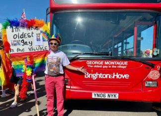 Brighton Pride honours ‘oldest gay in the village’ with special bus – The Independent