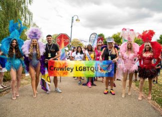 Crawley Pride 2022: 36 photos including Sam Bailey, Amrick Channa, Mutya Buena and Gay Elvis – SussexWorld