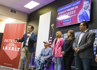 In deep-blue Las Vegas, Laxalt looks to court Latinos – The Nevada Independent – The Nevada Independent