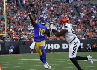Rams keep QB Bryce Perkins, 3 undrafted rookies as cut roster – Los Angeles Times