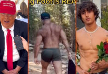 Trump’s thoughts on gay men, a real-life Big Foot, & roses on fire – Queerty
