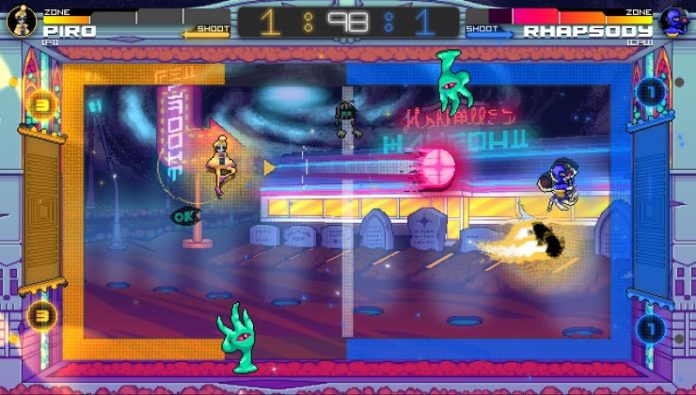 What if Pong had 'lore, special moves & gay aliens'? You get ZONERS - GamingOnLinux