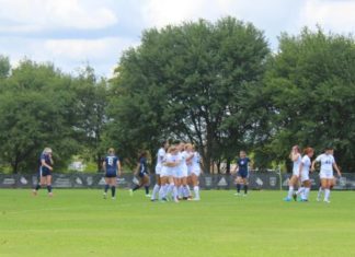 Womens soccer dominates first home game – Hilltop Views