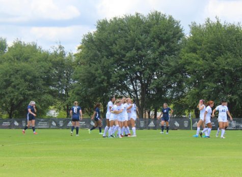 Womens soccer dominates first home game - Hilltop Views