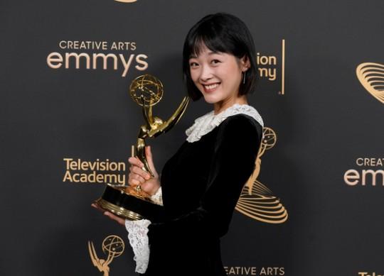 Actor Lee You-mi, 'Squid Game' awarded at Creative Arts Primetime Emmy Awards - The Korea JoongAng Daily