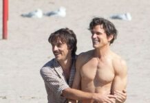 Bridgerton and AHS stars get intimate in set pic from new gay drama series – Digital Spy