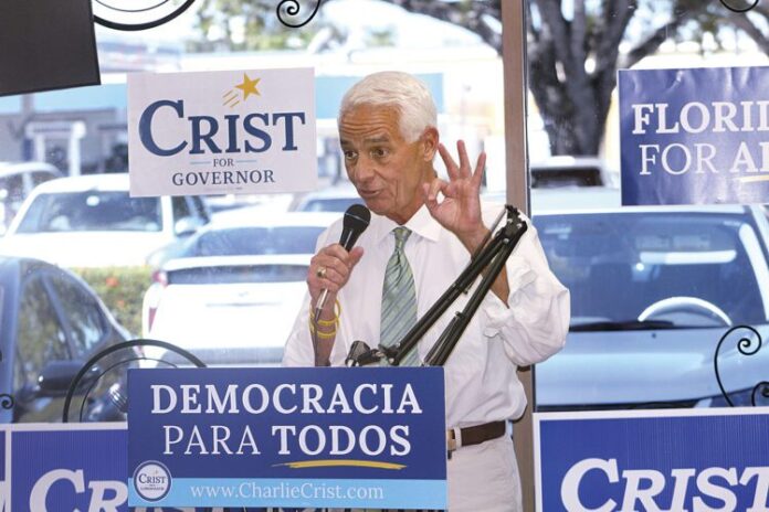Crist comes to Fort Myers, hits DeSantis hard - Fort Myers Beach Talk