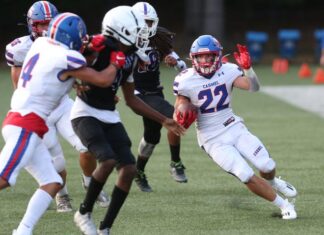 Football: Defending state champ Carmel opens with win at New Rochelle – The Journal News