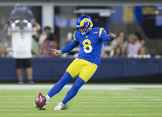 Matt Gay calls out NFL on Twitter after getting fined for pants being too short – Rams Wire