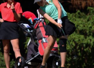 PREP GIRLS GOLF: Area teams grind out tough day at NLC Championship tournament – Goshen News