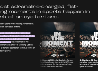David Greene talks ‘In The Moment,’ going from news to sports: “I feel like I don’t have to separate my career from my hobby.” – Awful Announcing