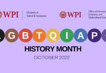 WPI Celebrates LGBTQIAP+ History Month 2022 | Announcements | News | WPI – WPI News