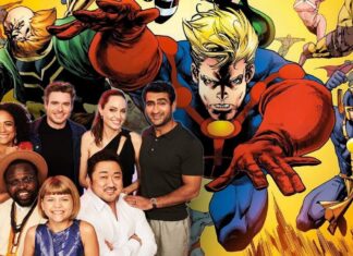 'The Eternals' will feature Marvel's first onscreen LGBTQ kiss: 'It's a beautiful, very moving kiss' - Entertainment Weekly News