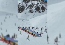 Colorado's A Basin celebrates the spirit of the mountains and the LGBTQ+ community with Gay Basin event - CBS News