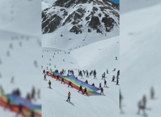 Colorado's A Basin celebrates the spirit of the mountains and the LGBTQ+ community with Gay Basin event - CBS News