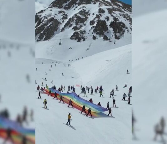 Colorado's A Basin celebrates the spirit of the mountains and the LGBTQ+ community with Gay Basin event - CBS News