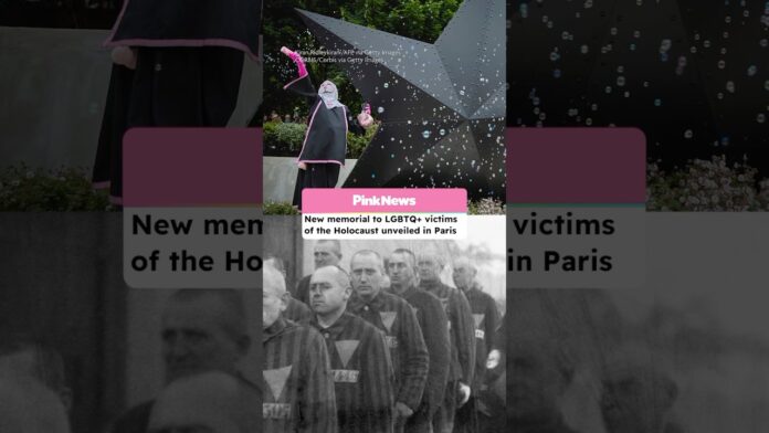 New memorial to gay victims of Nazi persecution unveiled in Paris - PinkNews