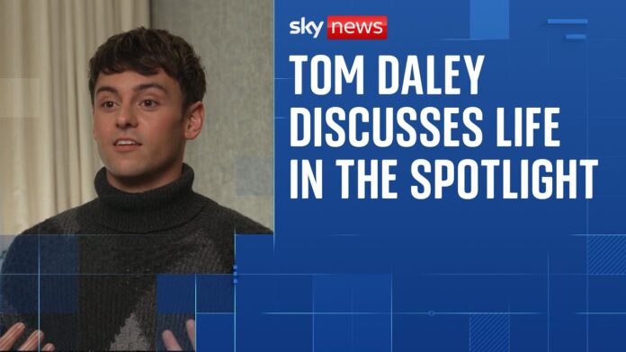 Tom Daley says 'it's scary how LGBT rights are being dangerously threatened' - Sky News