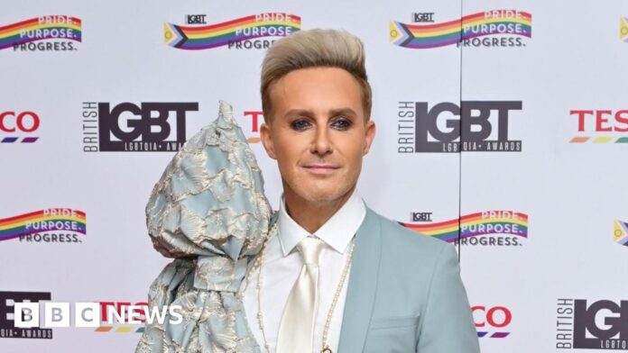 British LGBT Awards: Steps’ Ian ‘H’ Watkins honoured - BBC