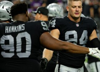 Carl Nassib, the first openly gay active NFL player, has No. 94 Raiders jersey displayed at Smithsonian – Yahoo Sports Carl Nassib, the first openly gay active NFL player, has No. 94 Raiders jersey displayed at Smithsonian - Yahoo Sports