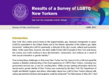 New York State LGBTQ survey reveals demographic trends, health disparities - Gay City News