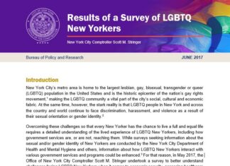 New York State LGBTQ survey reveals demographic trends, health disparities – Gay City News New York State LGBTQ survey reveals demographic trends, health disparities - Gay City News
