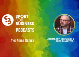 Pride 2025 – Jim McIlroy of the Gay Bohs – Sport for Business Pride 2025 – Jim McIlroy of the Gay Bohs - Sport for Business