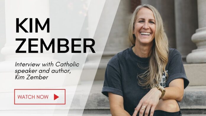 Catholic speaker Kim Zember in new EWTN podcast highlights LGBT conversion stories - catholicnewsagency.com