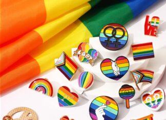 DTOFOOT 6 PCS Pride Enamel Pins Bulk Rainbow LGBT Lapel Pins Gay Pride Heart Flag Brooch Pins Badge For Clothes Bags Backpack Hat Jacket Decoration P 86038291 - roarmag.org
