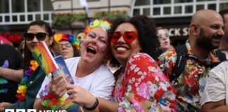 London Pride 2025 returns as events struggle with falling funds - BBC