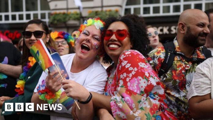 London Pride 2025 returns as events struggle with falling funds - BBC