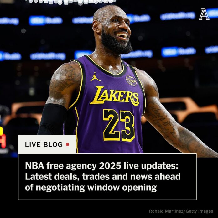 NBA free agency 2025: Live updates, news, rumors as Paolo Banchero signs max deal with Magic, Deandre Ayton signs with Lakers - Yahoo Sports