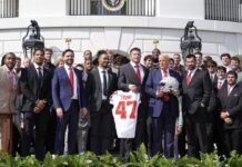 President Trump takes aim at college sports with a new executive order - NPR