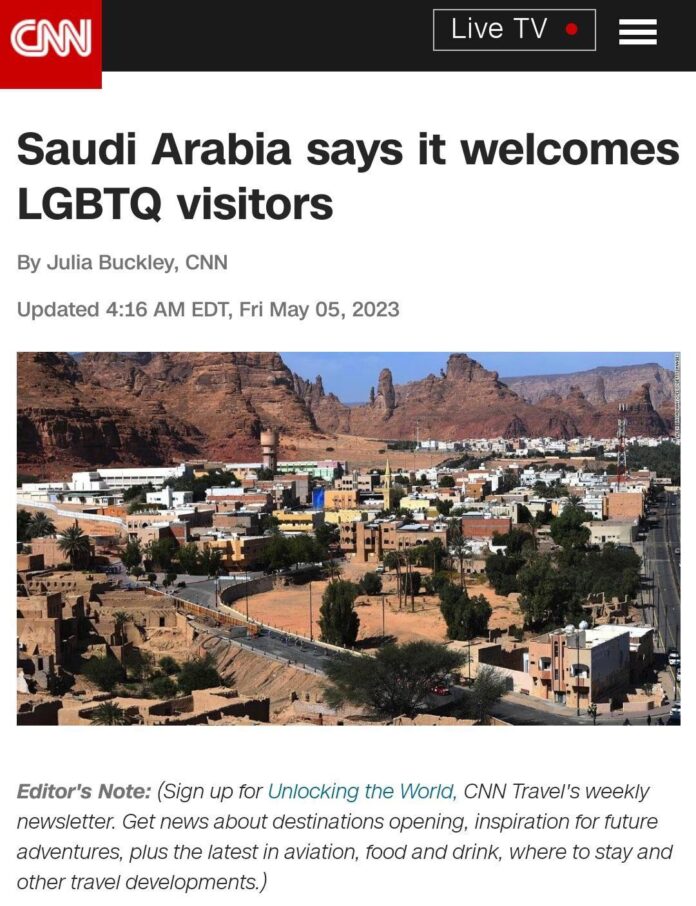 Saudi Arabia says it welcomes LGBTQ visitors - CNN